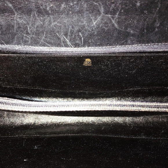 Mark Cross Lizard Leather Jumbo Flap Shoulder Bag - Picture 11 of 11